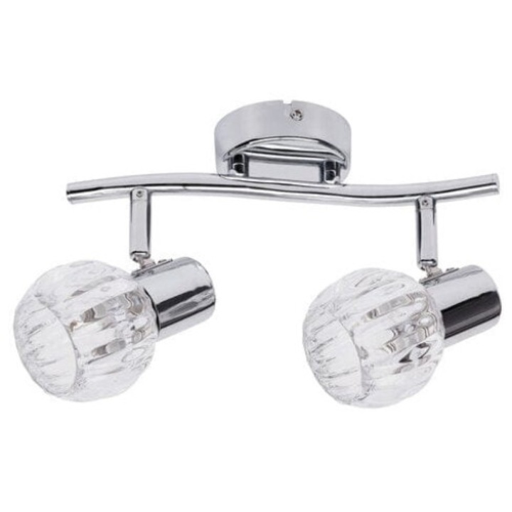 Спот Rabalux Laаuren, 2x40W E14, Хром