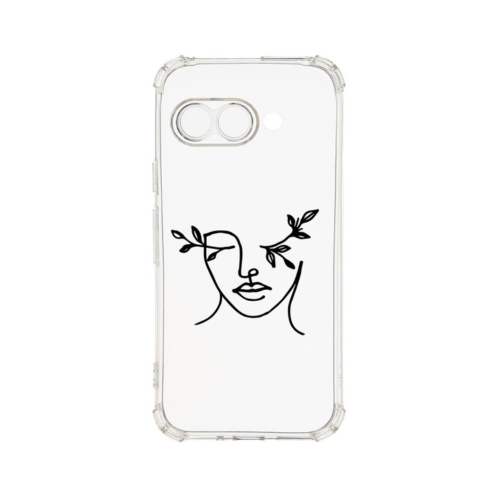 Husa pentru Google Pixel 9a, BestCase® Anti Shock 1.5MM, Woman Abstract, Rezistenta La Socuri, Protectie camera, ecran si colturi, AS 736