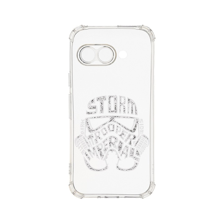 Husa pentru Google Pixel 9a, BestCase® Anti Shock 1.5MM, Calligraphy Storm Trooper, Rezistenta La Socuri, Protectie camera, ecran si colturi, AS 1530