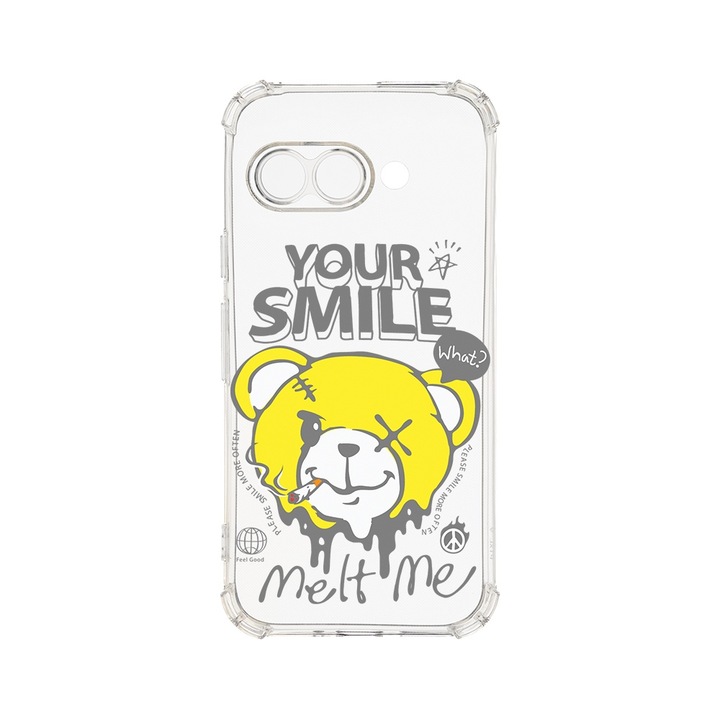Husa pentru Google Pixel 9a, BestCase® Anti Shock 1.5MM, Teddy Bear Your Smile Melt Me, Rezistenta La Socuri, Protectie camera, ecran si colturi, AS 1560