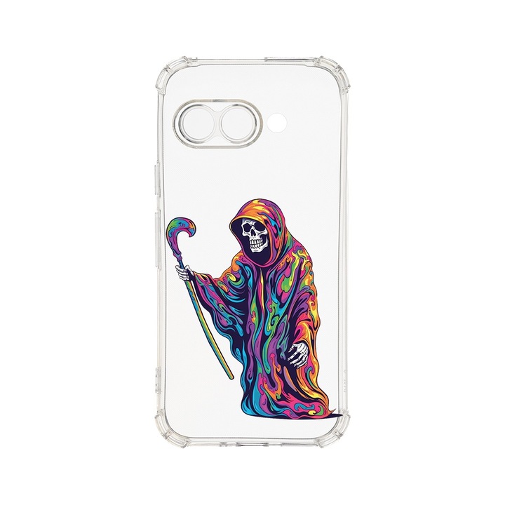 Husa pentru Google Pixel 9a, BestCase® Anti Shock 1.5MM, Dream Colors - Death, Rezistenta La Socuri, Protectie camera, ecran si colturi, AS 1575