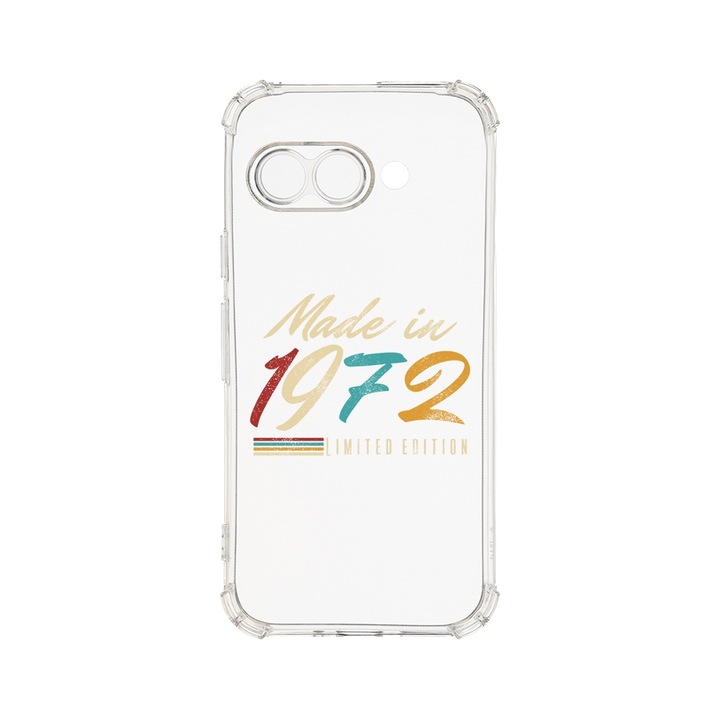 Husa pentru Google Pixel 9a, BestCase® Anti Shock 1.5MM, Made In 1972, Rezistenta La Socuri, Protectie camera, ecran si colturi, AS 1636