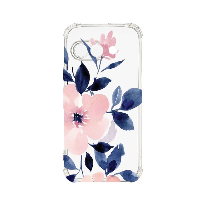 Husa pentru Google Pixel 9a, BestCase® Anti Shock 1.5MM, Pastel Colors Collection Flowers, Rezistenta La Socuri, Protectie camera, ecran si colturi, AS 506