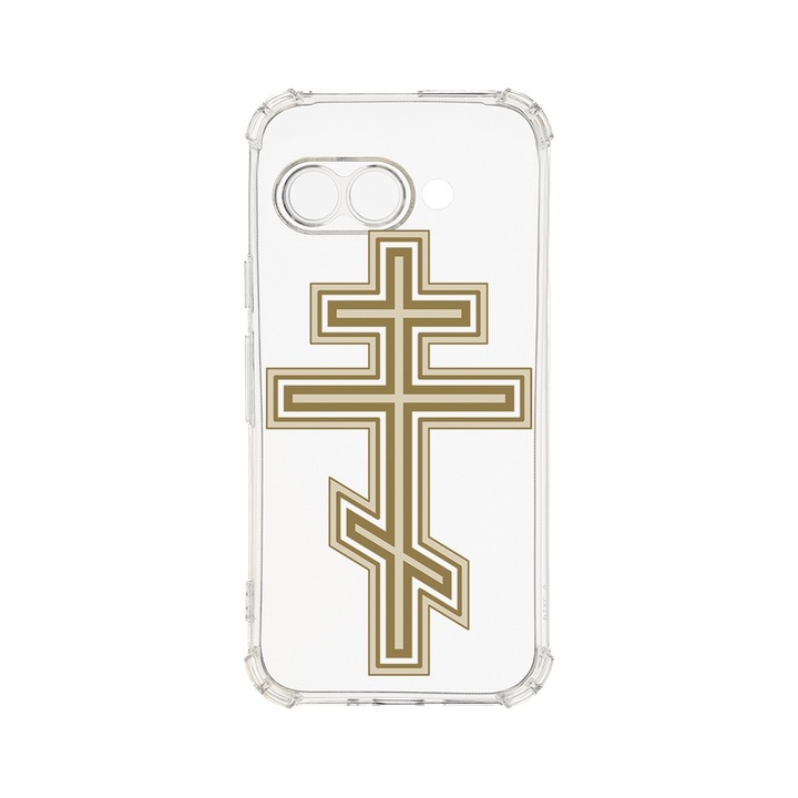 Husa pentru Google Pixel 9a, BestCase® Anti Shock 1.5MM, Classic Cross, Rezistenta La Socuri, Protectie camera, ecran si colturi, AS 1791