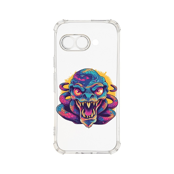 Husa pentru Google Pixel 9a, BestCase® Anti Shock 1.5MM, Dream Colors - Dragon, Rezistenta La Socuri, Protectie camera, ecran si colturi, AS 1583