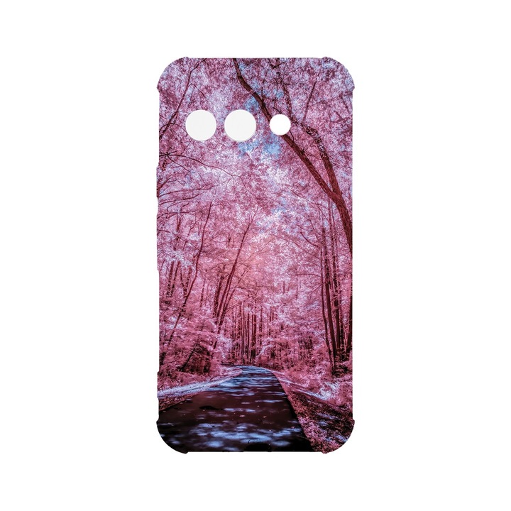 Husa pentru Google Pixel 9a, BestCase® Anti Shock 1.5MM, Cherry Blossom, Rezistenta La Socuri, Protectie camera, ecran si colturi, AS 1382