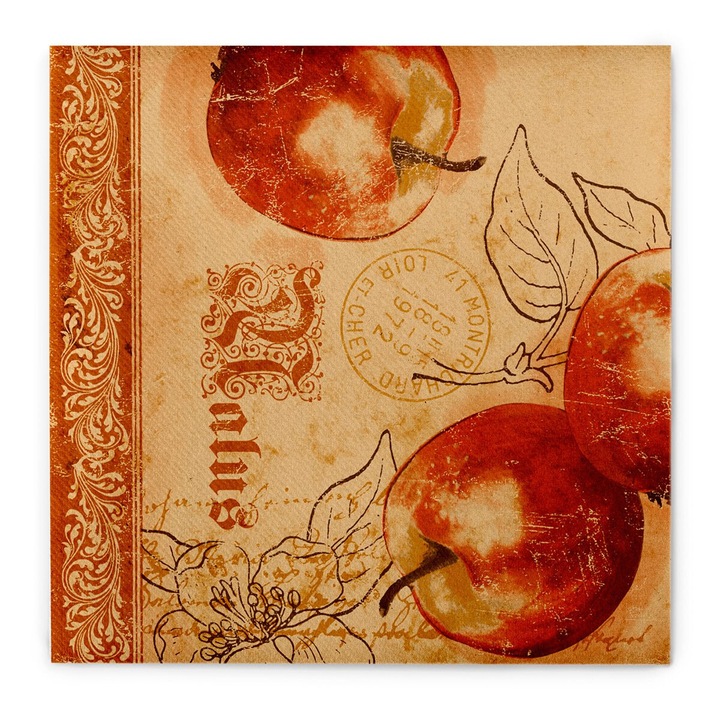 Servetele de masa festive Linclass, Malus, 40 x 40 cm, 50 buc