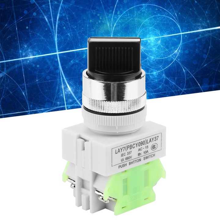 3 állású reteszelt forgókapcsoló LAY37-20X/31