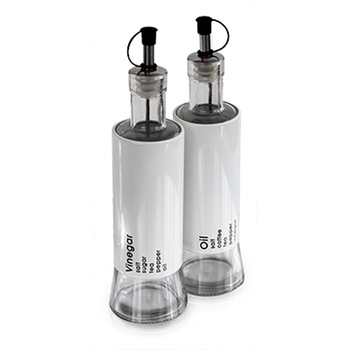 Sticla pentru ulei si otet TOP set 2 piese 320cc MN013208 Sticla pentru ulei si otet TOP set 2 piese 320cc MN013208