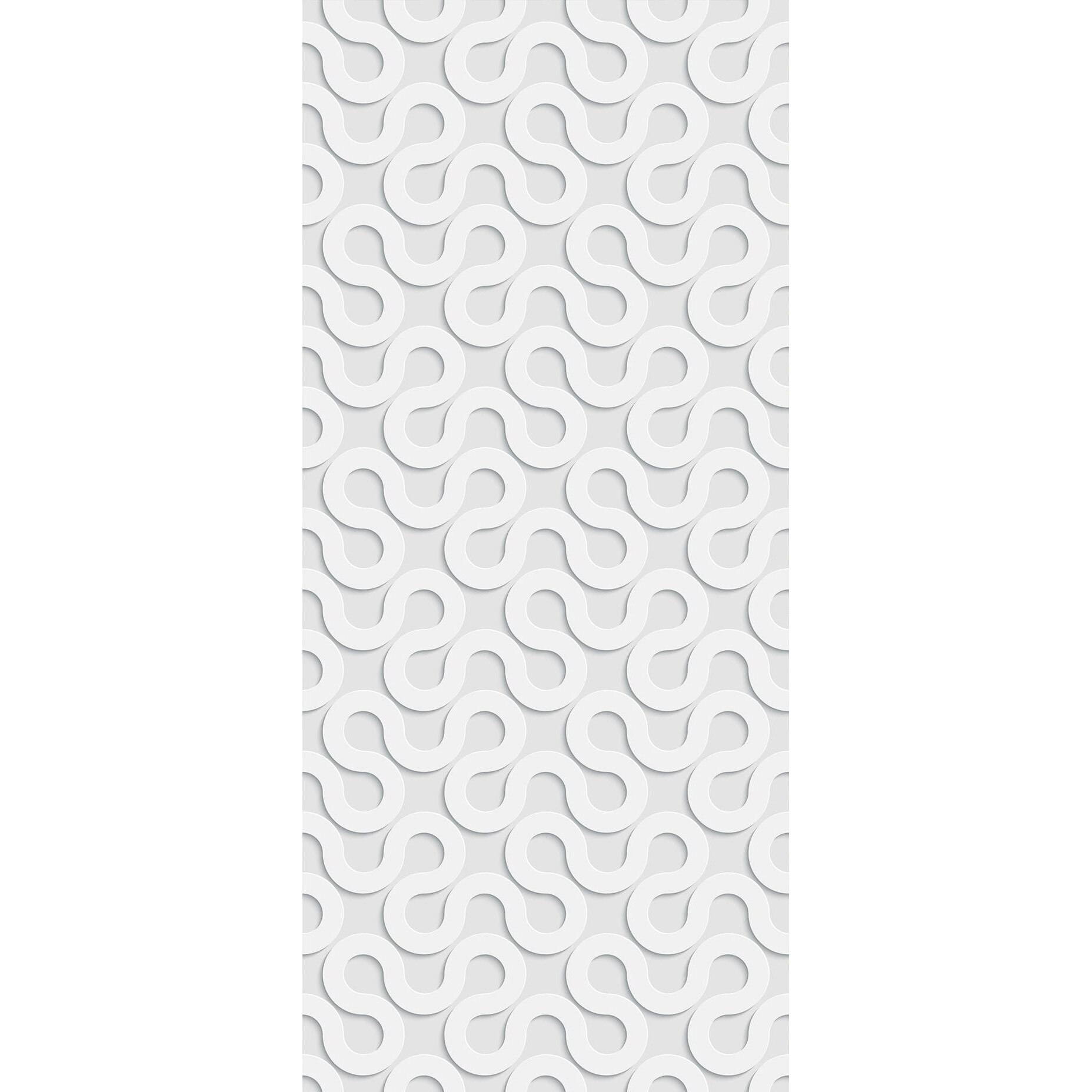 Tapet netesut alb - model abstract