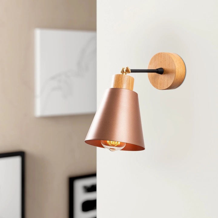 Manavgat N-612 Réz fali lámpa