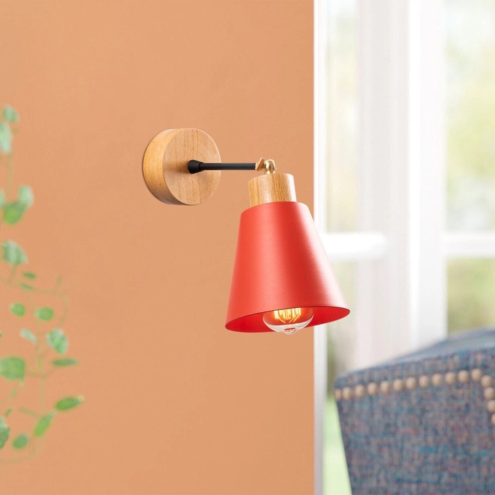 Manavgat N-616 Piros fali lámpa