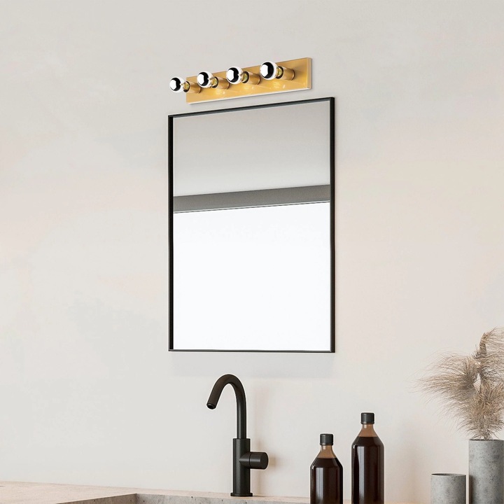 Стенна лампа Mirro 12242 Златна