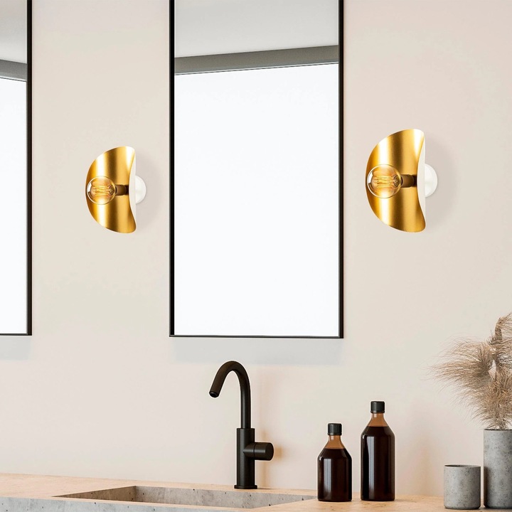 Аплик Sivani MR-840 Бял / Златист