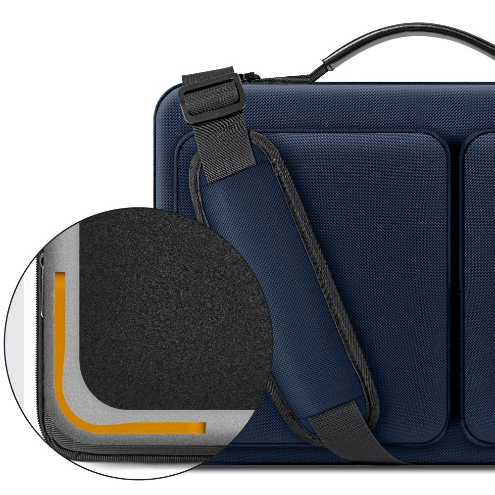 Geanta TECH-PROTECT Defender Bag compatibila cu laptop 15/16 inch Navy Blue