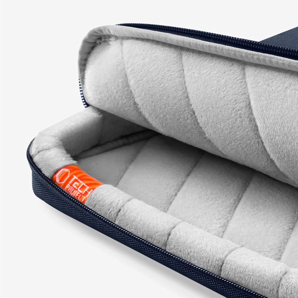 Geanta TECH-PROTECT Defender Bag compatibila cu laptop 15/16 inch Navy Blue