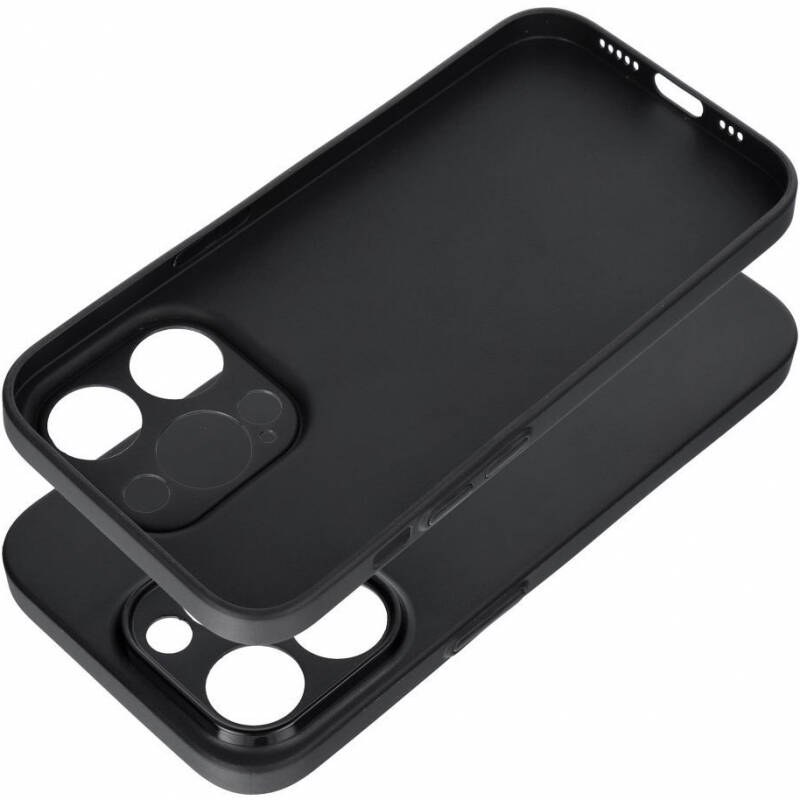 Husa UltraThin Matt Neagra pentru Apple iPhone 16 Pro Max