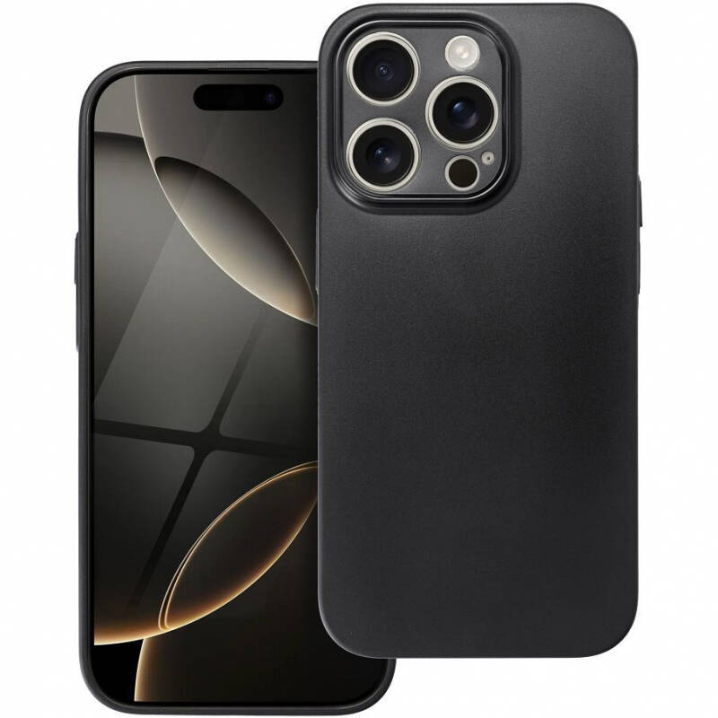 Husa UltraThin Matt Neagra pentru Apple iPhone 16 Pro Max