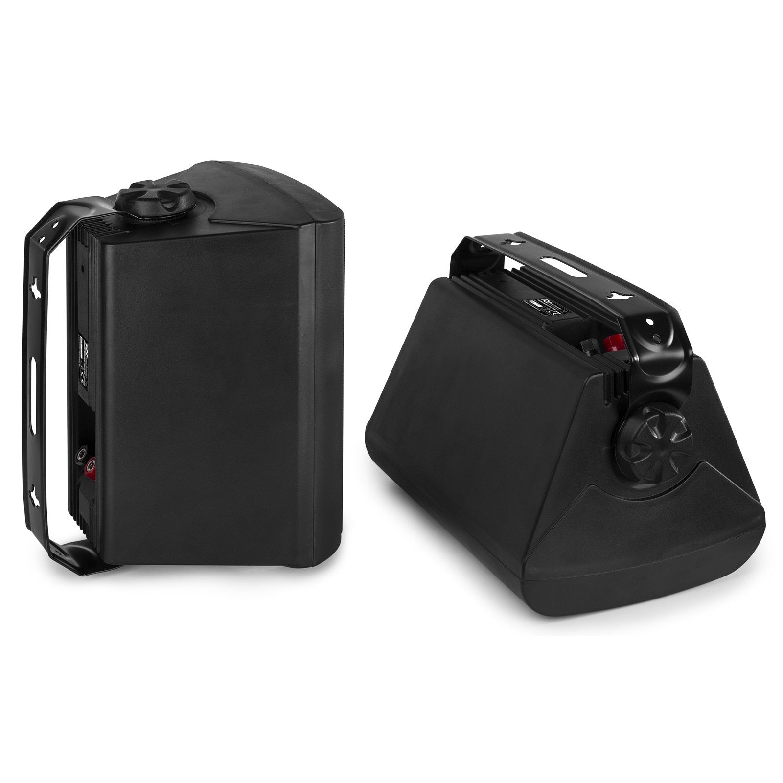 Set de 2 boxe amplificate pe 2 cai, Bluetooth/WiFi, 5.25", 60W RMS, negru, Power Dynamics WS50AB