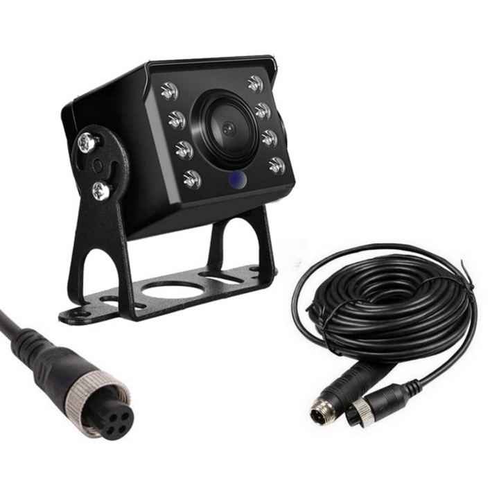 Camera Marsarier AHD SkyTechs® conectare Aviator 4 Pini aplicatie auto suv pick up rulota autobuz camion bus vehicul agricol 170° rezolutie AHD 720P/1080P si cablu 4 pini prelungire 10 Mt