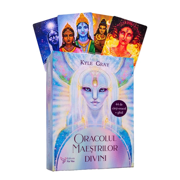 Oracolul Maestrilor divini, Kyle Gray. Set ghid si cartoline