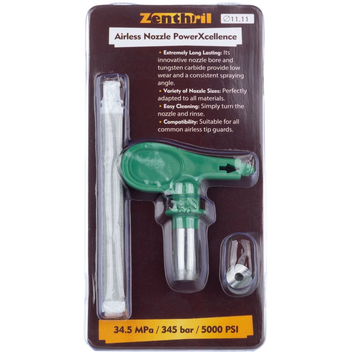 Zenthril PowerXcellence nagynyomású festékszóró fúvóka szűrővel, 311-es modell