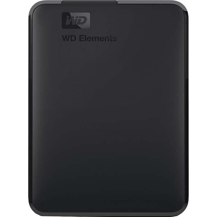 Western Digital Elements Portable SE Külső merevlemez, 2.5, 2TB, USB 3.0, Fekete