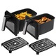 Friteuza, ADLER, 8L, neagra, 35x32x38cm, 1700W