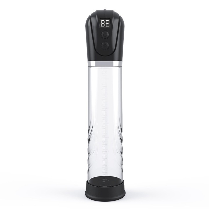 Секс помпа Luka, Електрическа, Автоматична, 4 функции на всмукване, Силикон / ABS