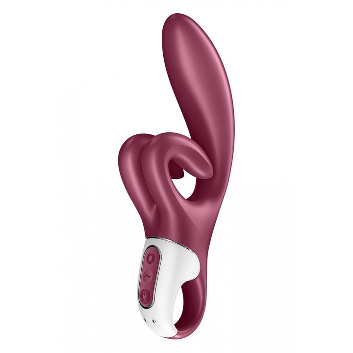Вибратор Satisfyer Touch Me, 3 мотора, Силикон, Водоустойчив, Бордо