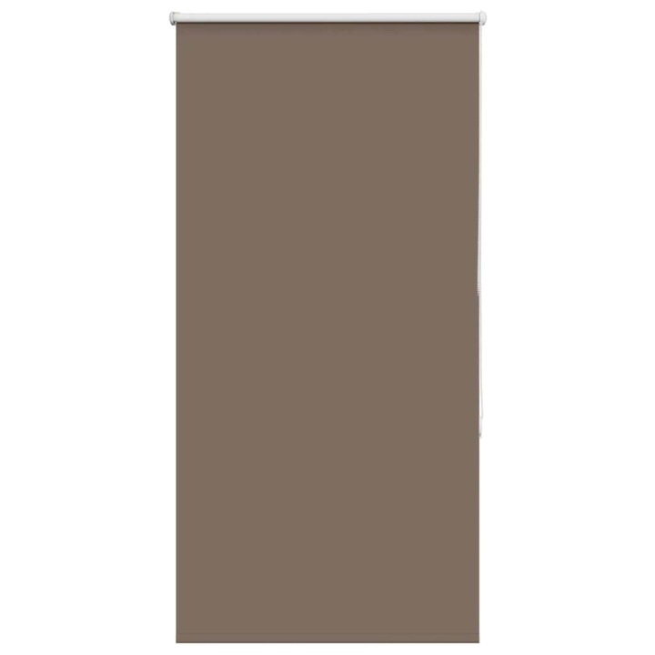Jaluzea cu role opace vidaXL, cafea, 70x175 cm, latime material 65,7 cm 4011018
