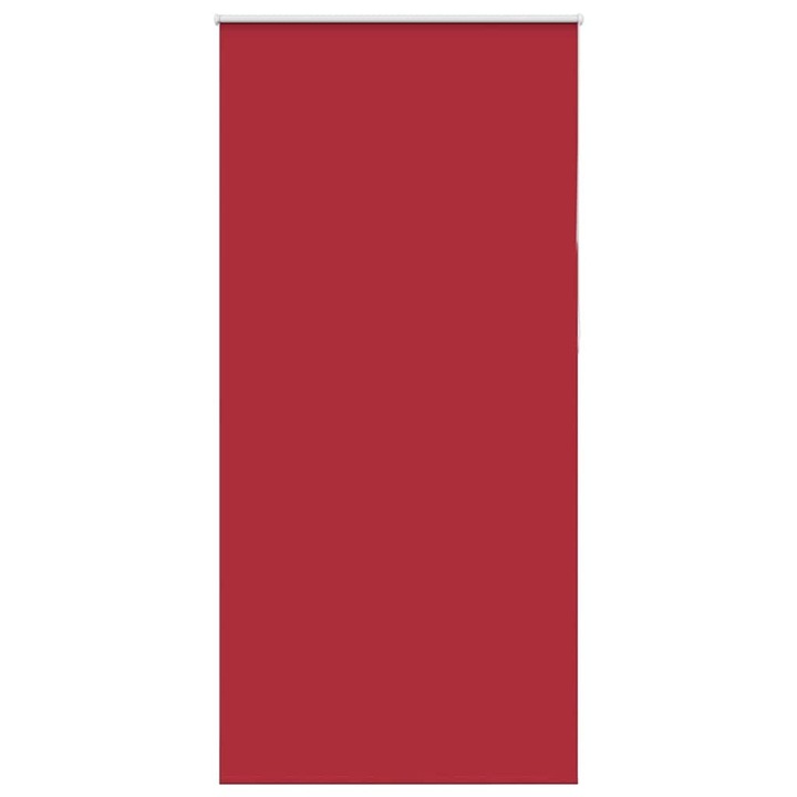 Jaluzea cu role opace vidaXL, Rosu, 110x230 cm, Latime material 105,7 cm 4011858