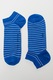 Tommy Hilfiger, Set de sosete scurte din amestec de bumbac - 2 perechi, Alb, Albastru royal, Albastru deschis melange, 43-46