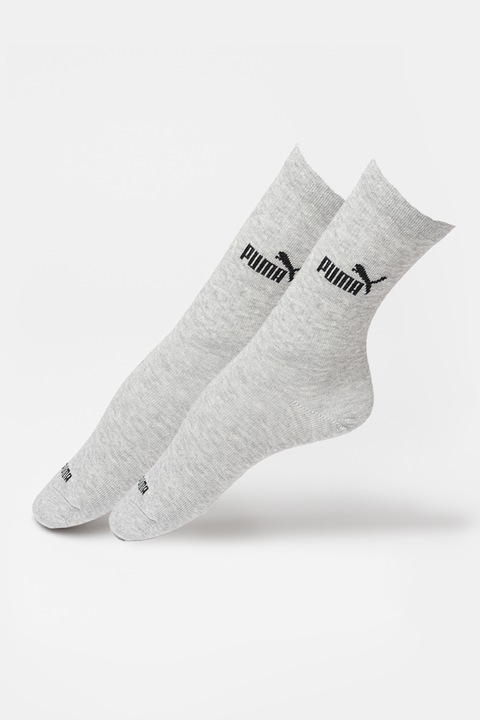 Puma, Дълги чорапи с памук, Сив меланж, 39-42