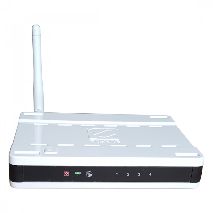 Router wireless Encore ENHWI-N3, 802.11n 1T1R si switch 4 porturi