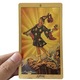 Carti de tarot, potrivite pentru incepatori, material PET, impermeabil, auriu