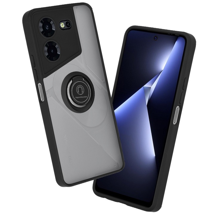 Калъф за телефон Tecno Pova 5 Pro, Smartphosis Glinth, Черен