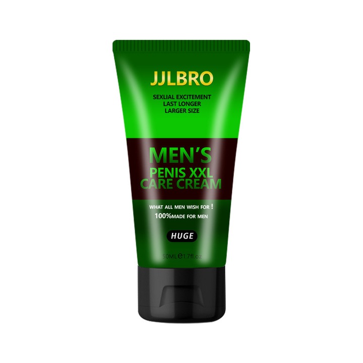 Масажен мехлем, JJLBRO BIG PENIS XXL GEL, За мъже Възстановяващ гел за тяло с гъба, Възстановяващ крем, 50 ml