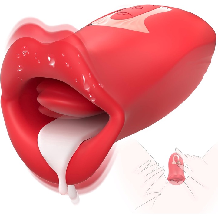 Vibrator clitoridian, 10 tipuri de vibratie, 10 tipuri de muscatura, waterproof