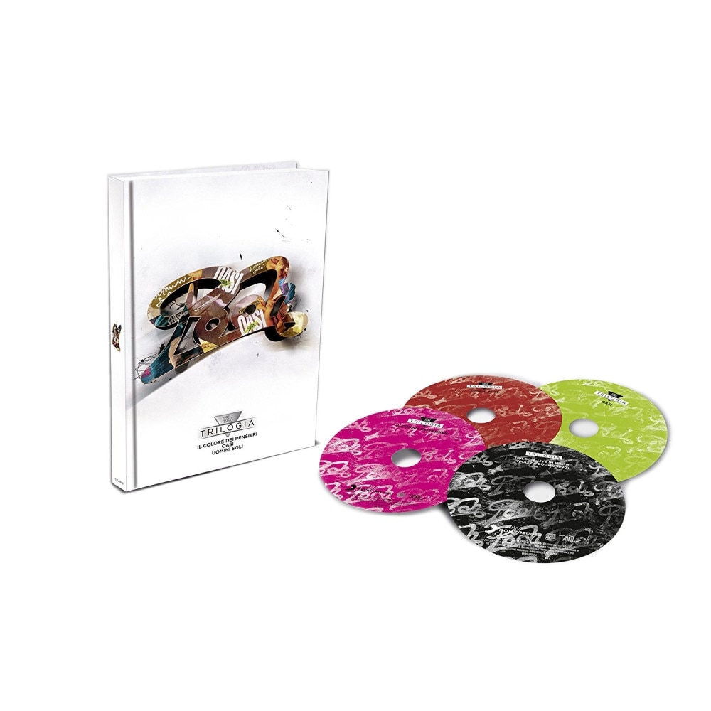 Pooh-Trilogia 1987 - 1990: Il colore dei Pensieri/Oasi/ Uomini Soli/ Live in Milano (Piazza Duomo) 1990-4CD