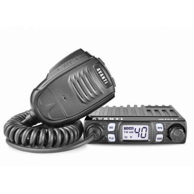 Statie radio CB Avanti Micro, Neagra