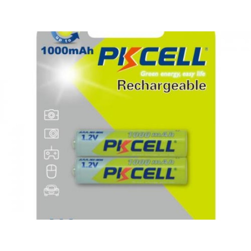 Set 2 acumulatori 1000mAh PKCELL R3