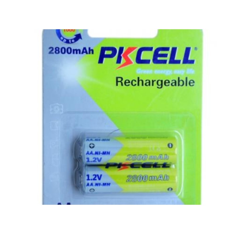 Set 2 acumulatori 2800mAh PKCELL R6