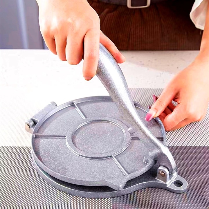 Presa pentru tortilla MWAOWM, aluminiu, design clasic, 20x20cm