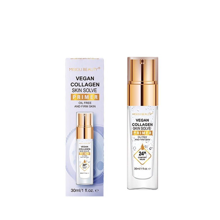 Лосион преди грим MISIOU BEAUTY, 30 мл, прозрачен, гел, хипоалергенен, веган