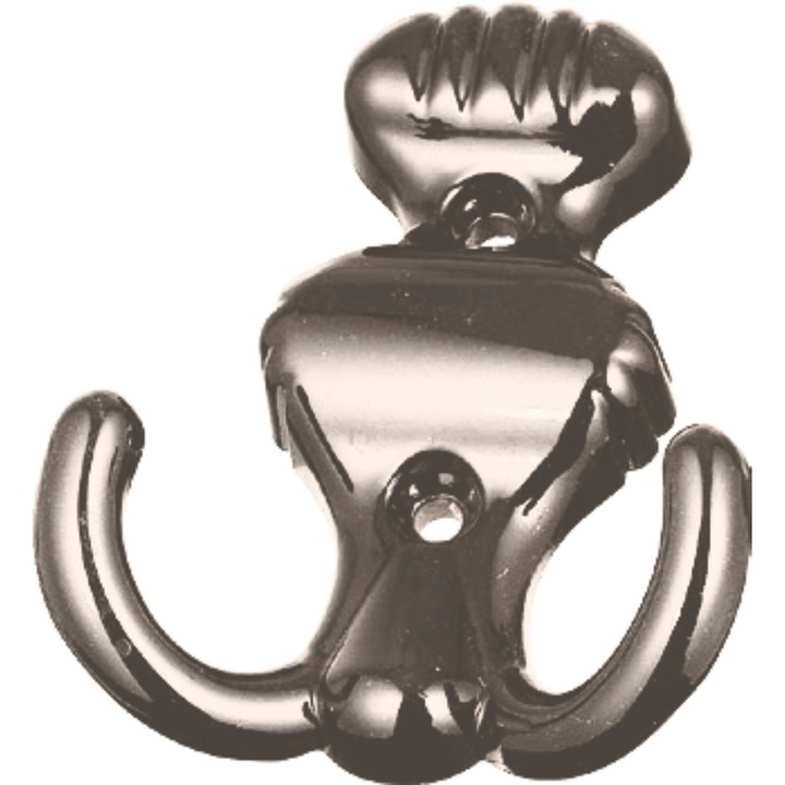 Cuier din plastic, H 85 mm, 3105-10, saten