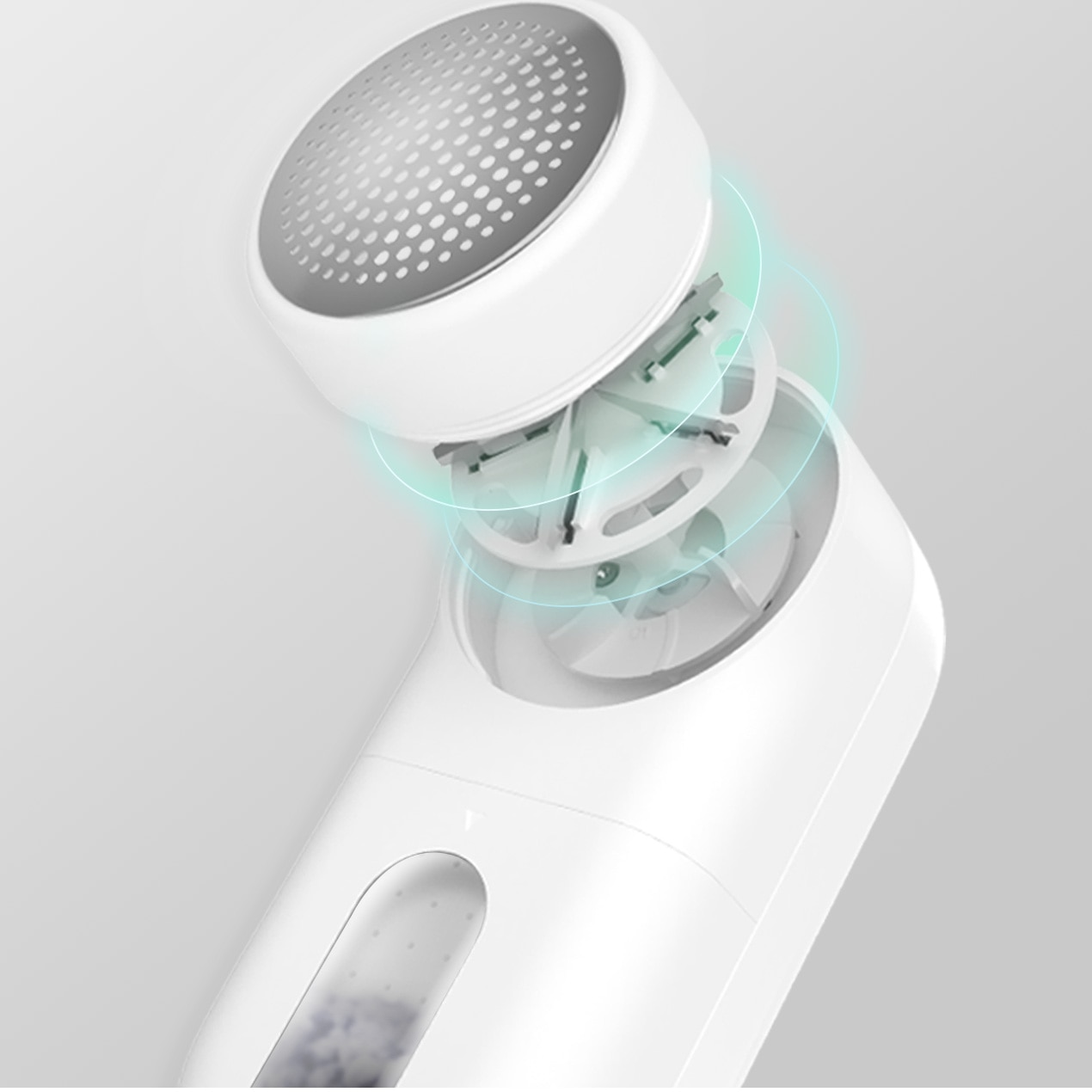 Aparat de curatat scame Xiaomi BHR8637EU, 5 W, autonomie 3 H, cablu de incarcare Type-C inclus, perie de curatare, lama de rezerva, alb