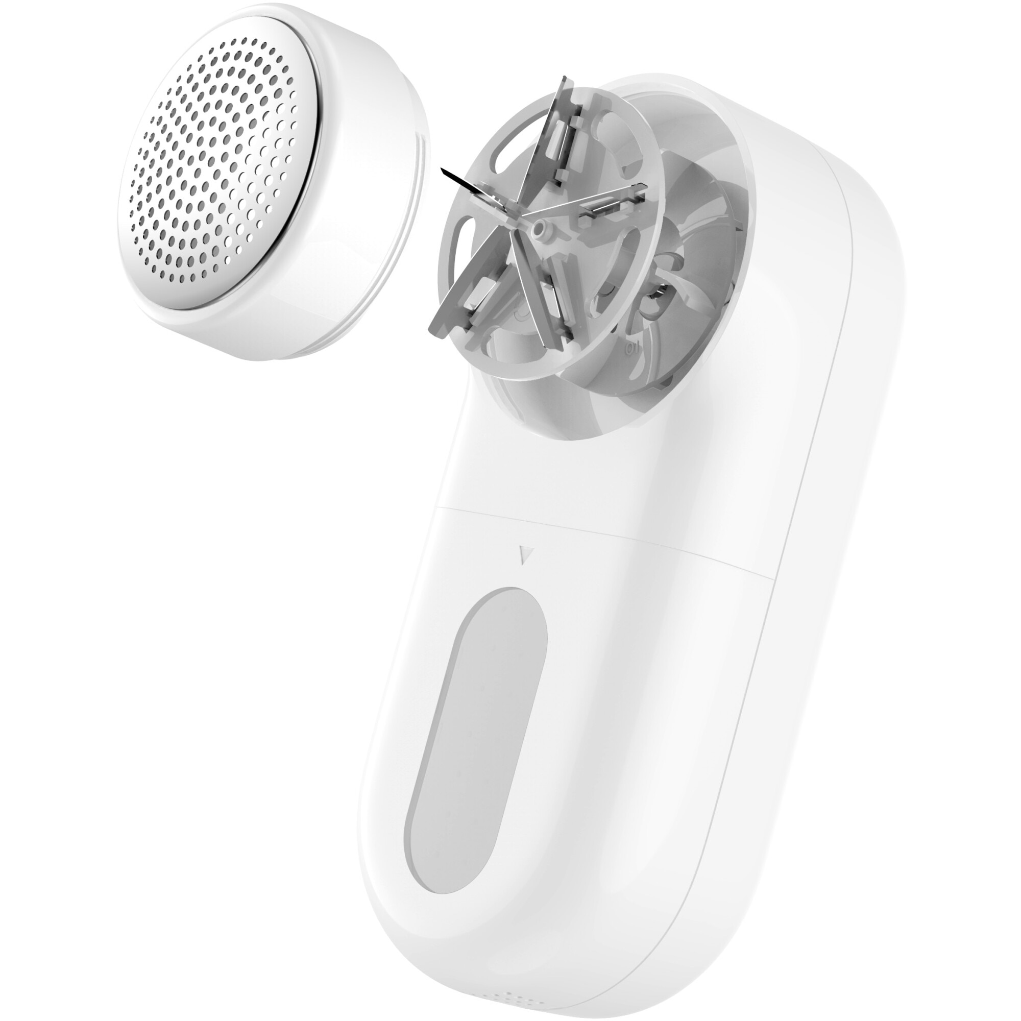 Aparat de curatat scame Xiaomi BHR8637EU, 5 W, autonomie 3 H, cablu de incarcare Type-C inclus, perie de curatare, lama de rezerva, alb