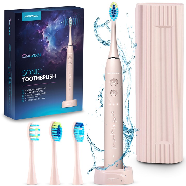 Berdsen Galaxy sonic fogkefe, rózsaszín