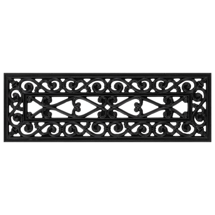 VidaXL Lépcsőfokok 10 db 25x75 cm gumival 155629